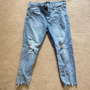 Gap high rise cheeky straight sz 14